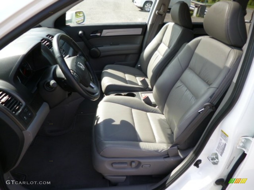 2011 CR-V EX-L 4WD - Taffeta White / Gray photo #11