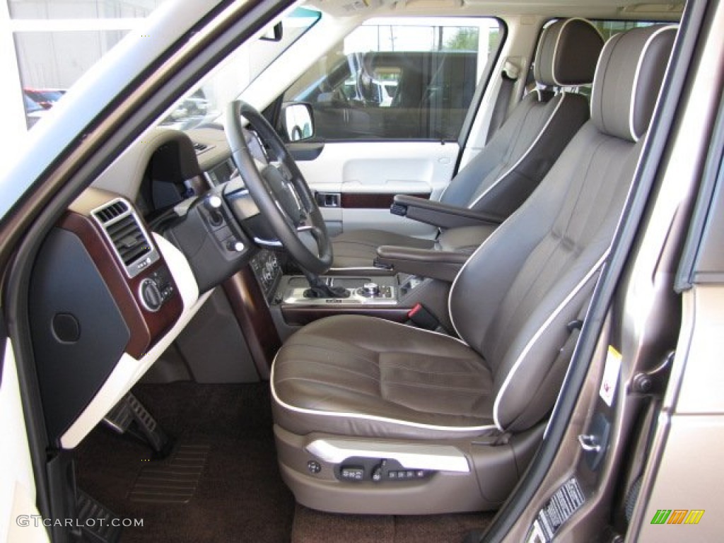 2010 Land Rover Range Rover Supercharged Front Seat Photo #80600827