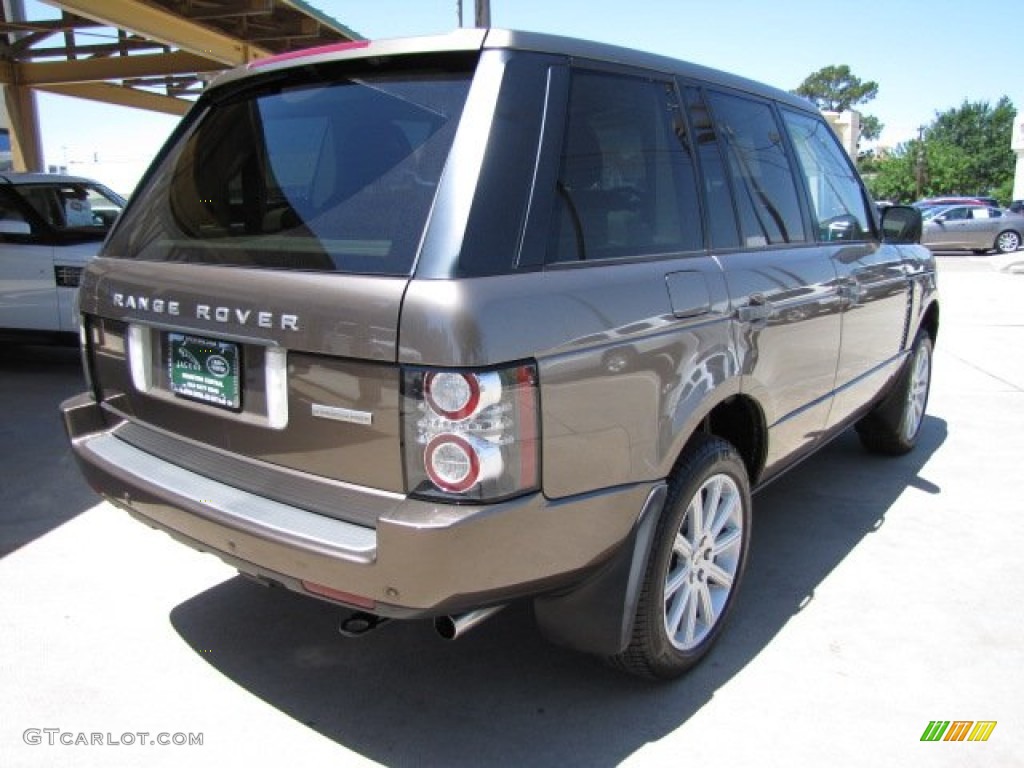 2010 Range Rover Supercharged - Bournville Brown Metallic / Arabica Brown/Ivory White photo #6