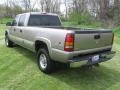 2002 Light Pewter Metallic Chevrolet Silverado 2500 LS Crew Cab 4x4  photo #3