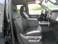 2013 Ford F350 Super Duty Platinum Black Leather Interior Interior Photo