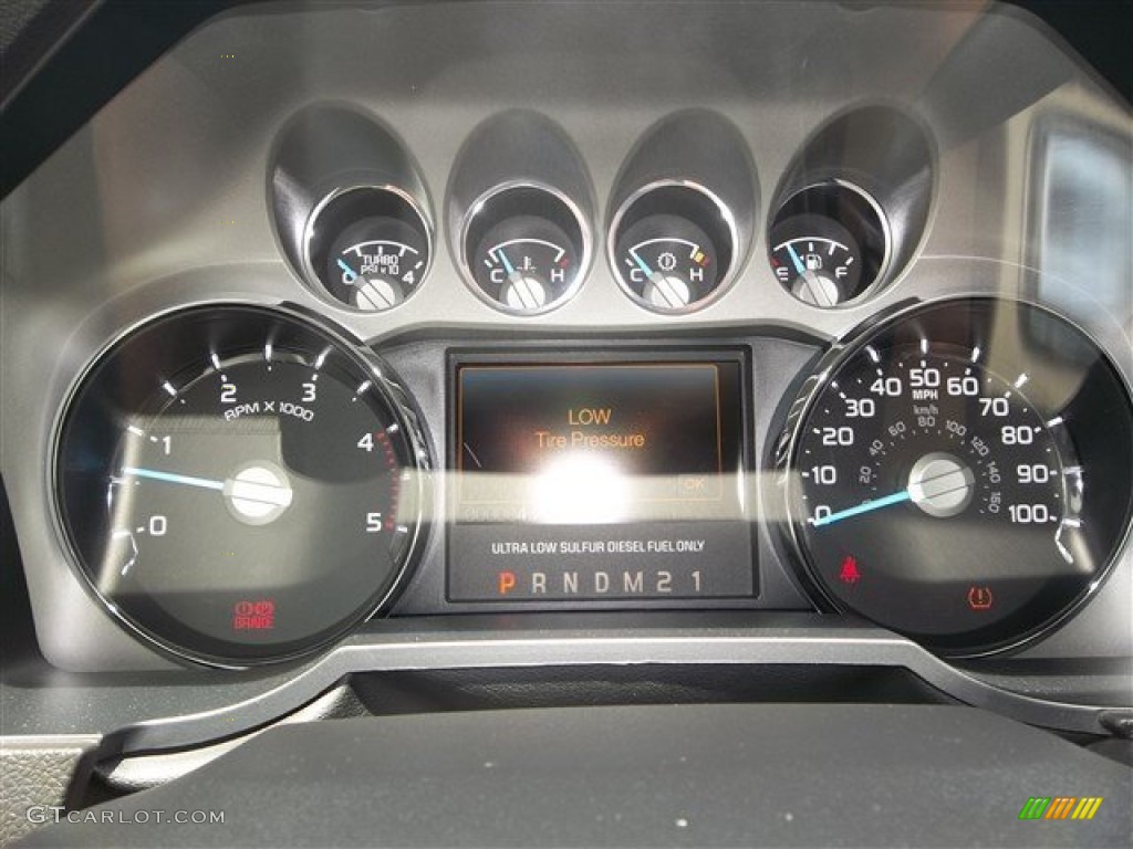 2013 Ford F350 Super Duty Platinum Crew Cab 4x4 Gauges Photos