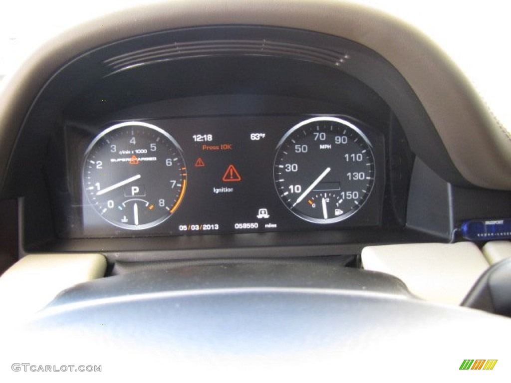 2010 Land Rover Range Rover Supercharged Gauges Photo #80601472