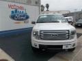 2013 White Platinum Metallic Tri-Coat Ford F150 Platinum SuperCrew 4x4  photo #1