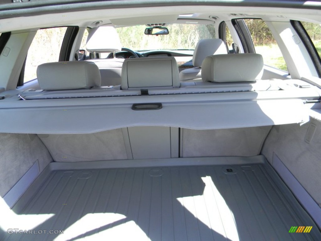 2006 5 Series 530xi Wagon - Amethyst Grey Metallic / Grey photo #24