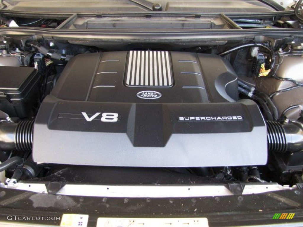 2010 Land Rover Range Rover Supercharged 5.0 Liter Supercharged GDI DOHC 32-Valve DIVCT V8 Engine Photo #80601949