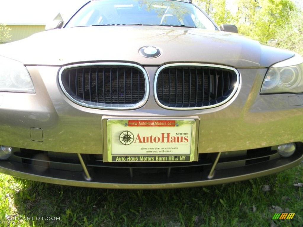 2006 5 Series 530xi Wagon - Amethyst Grey Metallic / Grey photo #31
