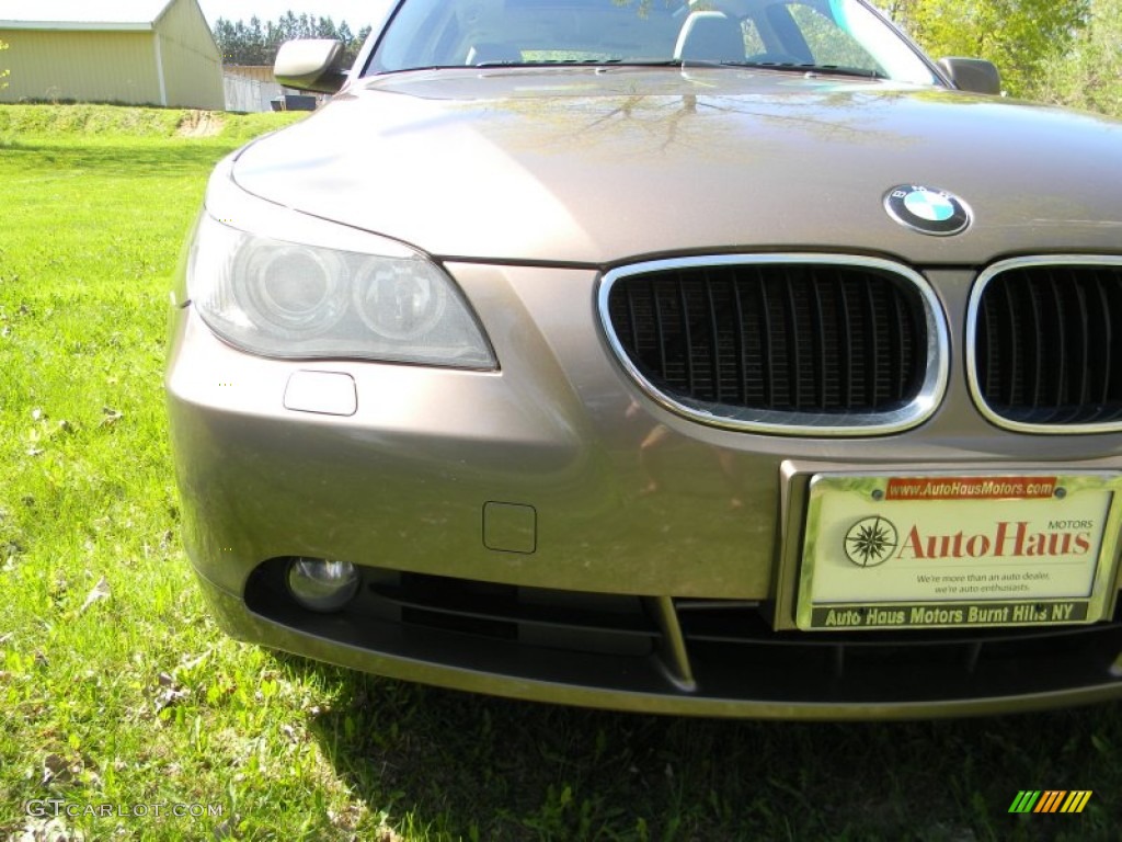 2006 5 Series 530xi Wagon - Amethyst Grey Metallic / Grey photo #32