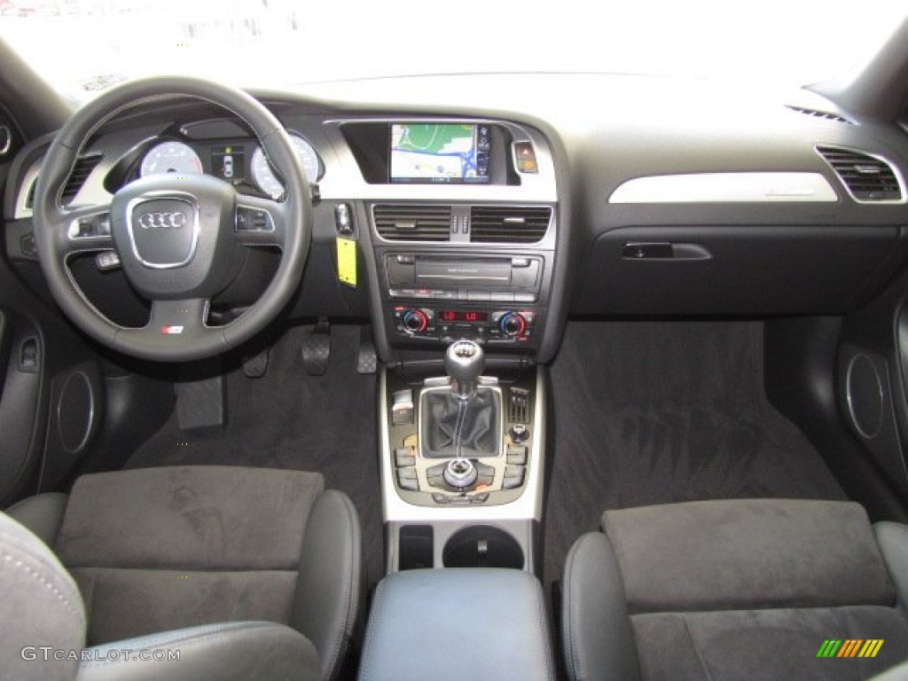 2010 Audi S4 3.0 quattro Sedan Black Dashboard Photo #80602163