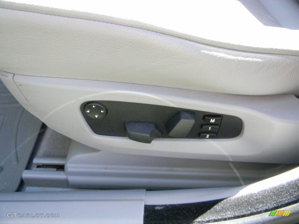 2006 5 Series 530xi Wagon - Amethyst Grey Metallic / Grey photo #37