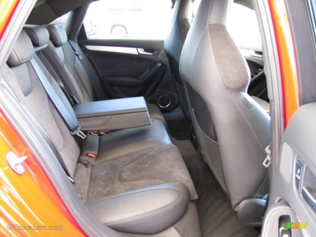 Black Interior 2010 Audi S4 3.0 quattro Sedan Photo #80602450
