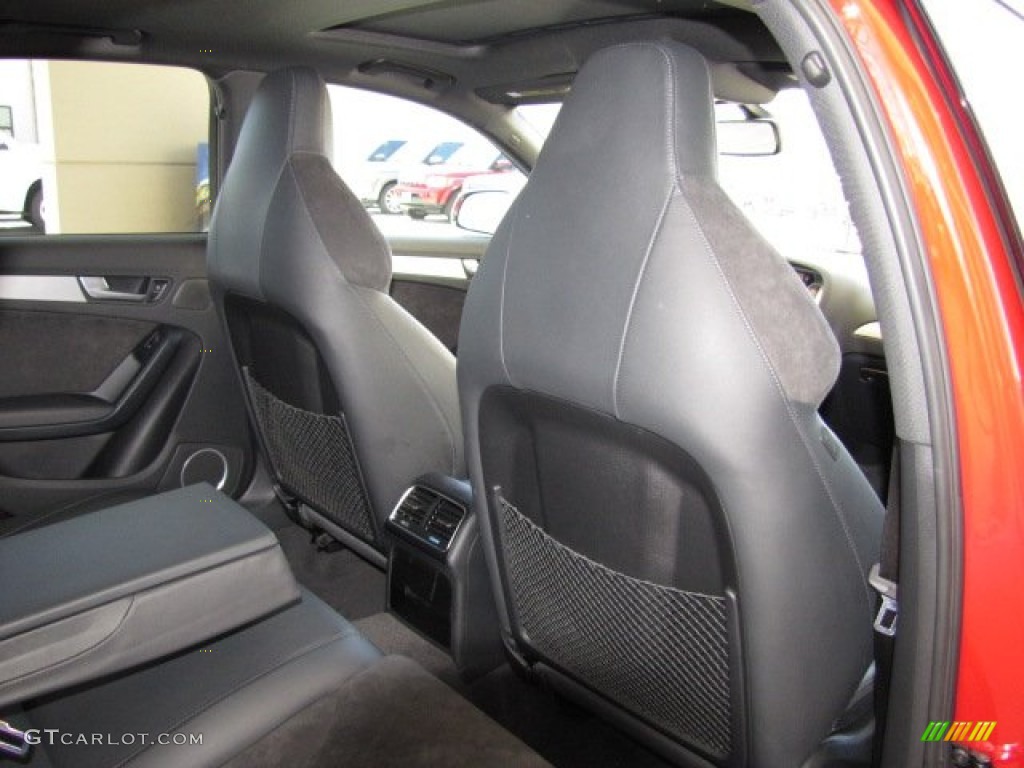 Black Interior 2010 Audi S4 3.0 quattro Sedan Photo #80602606