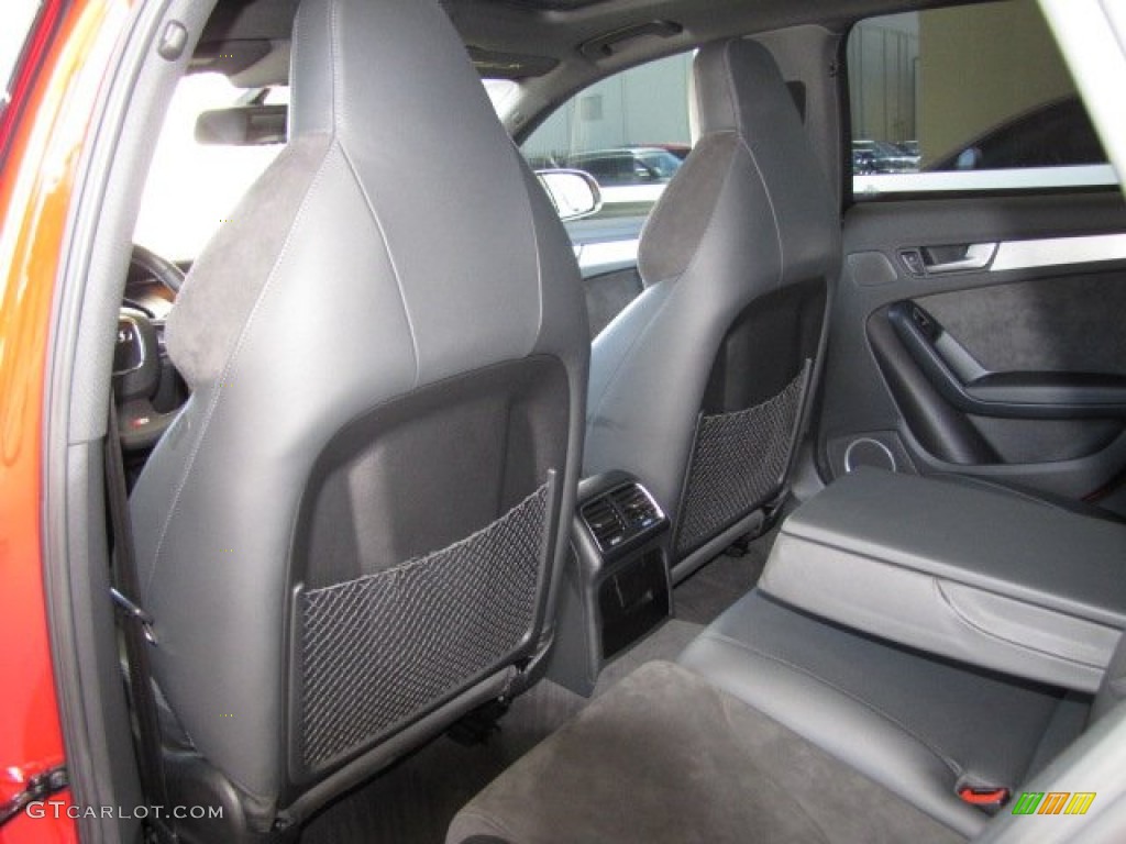 Black Interior 2010 Audi S4 3.0 quattro Sedan Photo #80602624