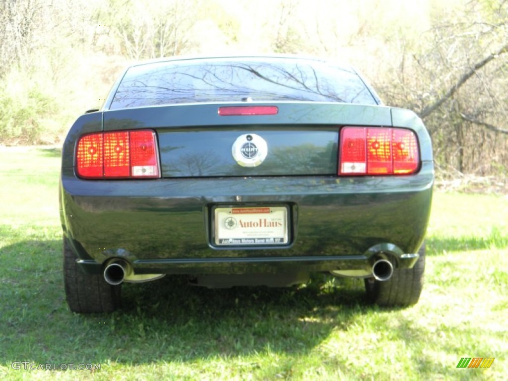 2009 Mustang Bullitt Coupe - Dark Highland Green Metallic / Dark Charcoal photo #7