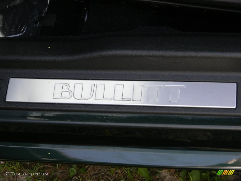 2009 Mustang Bullitt Coupe - Dark Highland Green Metallic / Dark Charcoal photo #14