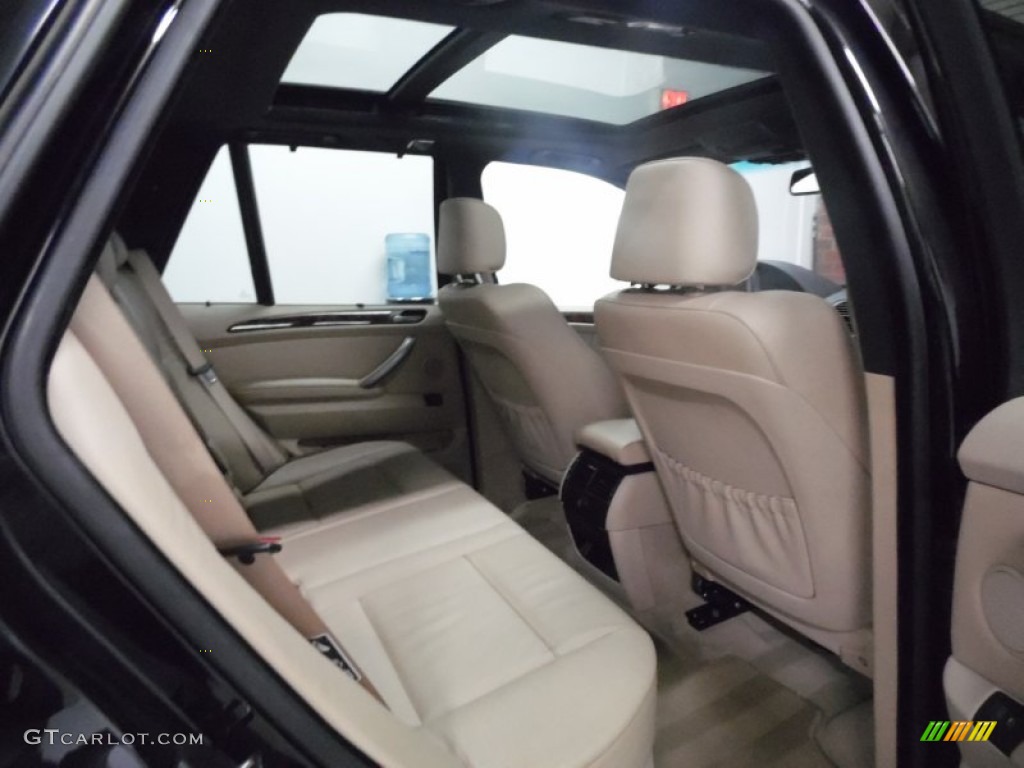 2006 X5 4.4i - Jet Black / Beige photo #9