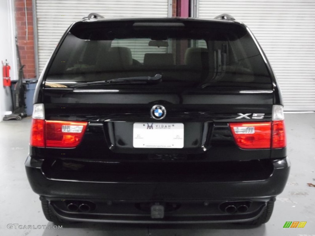2006 X5 4.4i - Jet Black / Beige photo #15