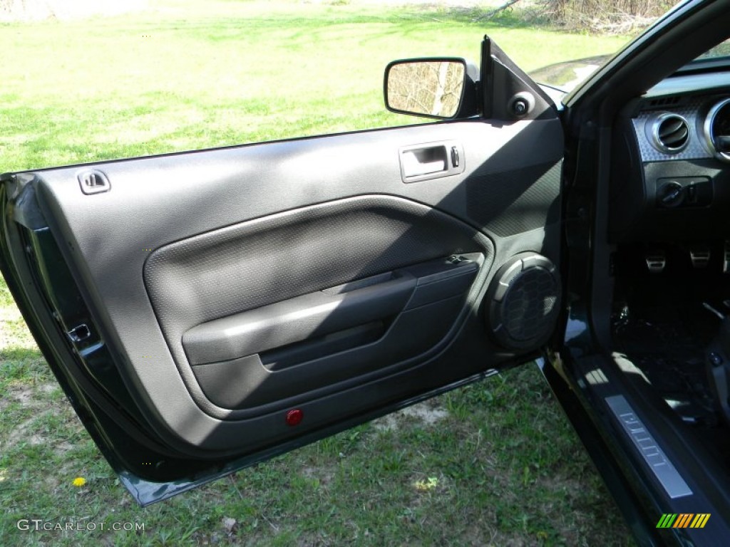 2009 Mustang Bullitt Coupe - Dark Highland Green Metallic / Dark Charcoal photo #25