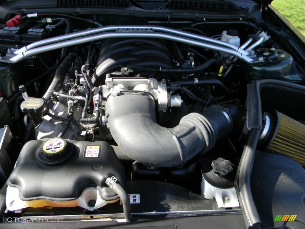 2009 Ford Mustang Bullitt Coupe 4.6 Liter SOHC 24-Valve VVT V8 Engine Photo #80603389