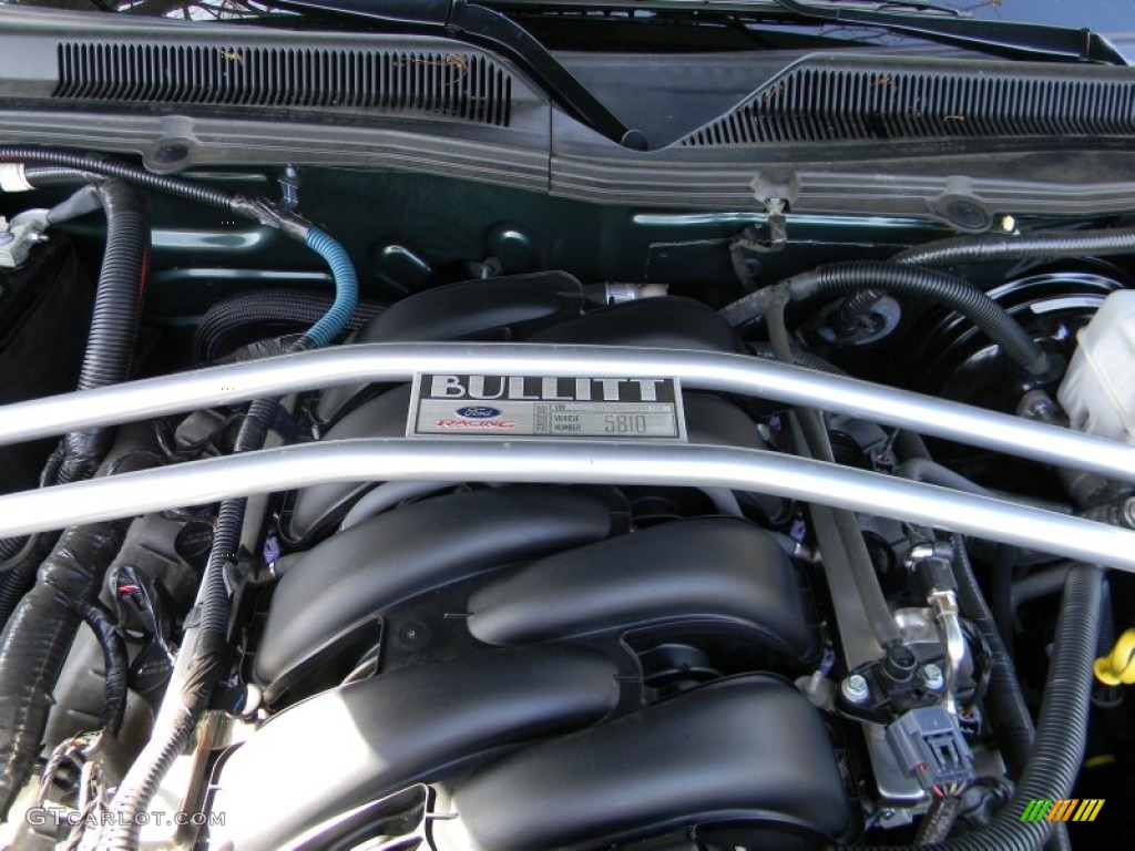 2009 Ford Mustang Bullitt Coupe Engine Photos