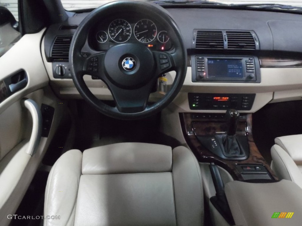 2006 X5 4.4i - Jet Black / Beige photo #28