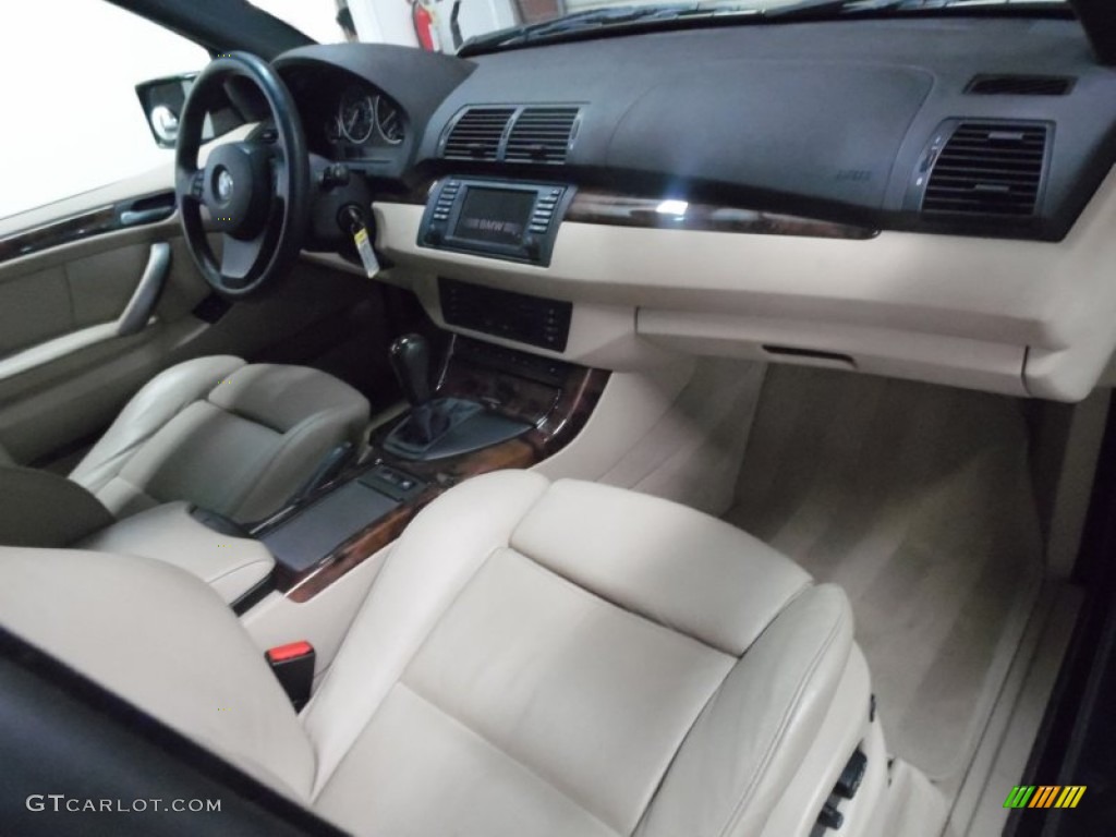 2006 X5 4.4i - Jet Black / Beige photo #30