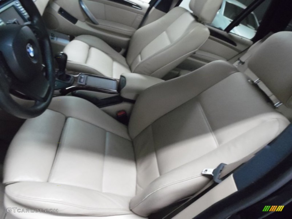 2006 X5 4.4i - Jet Black / Beige photo #32