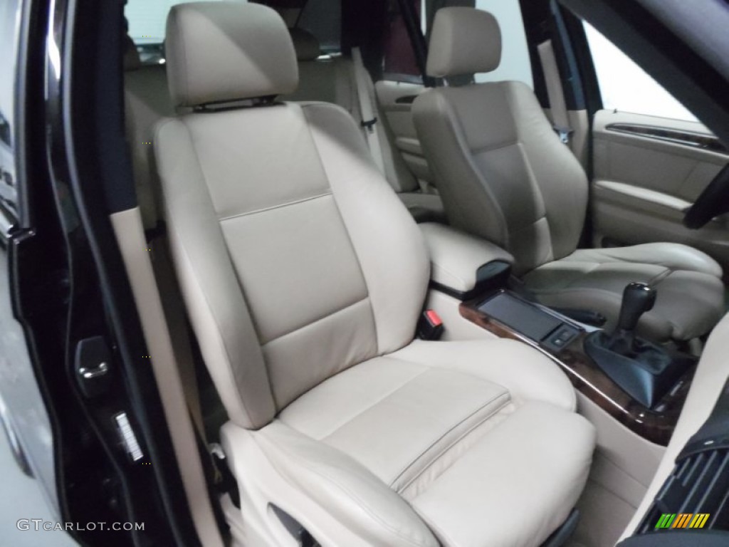 2006 X5 4.4i - Jet Black / Beige photo #33