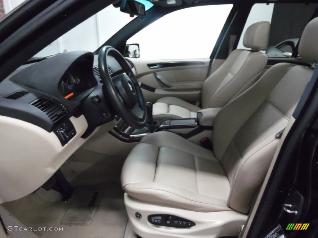 2006 X5 4.4i - Jet Black / Beige photo #37