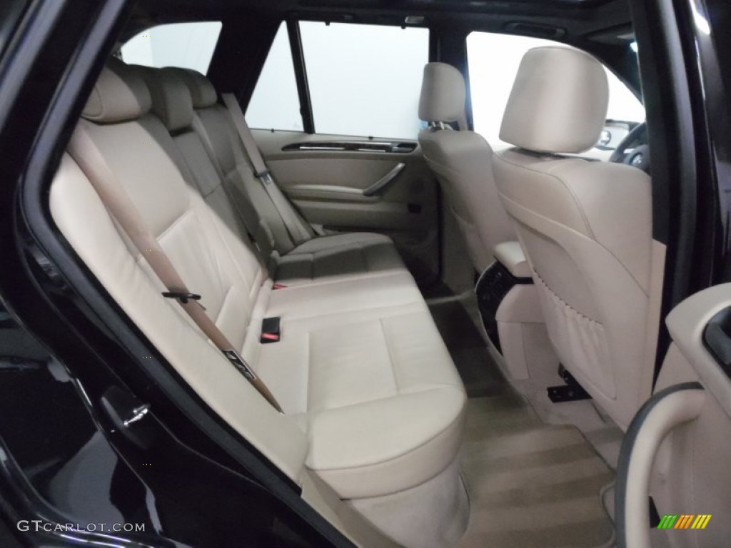 2006 X5 4.4i - Jet Black / Beige photo #38