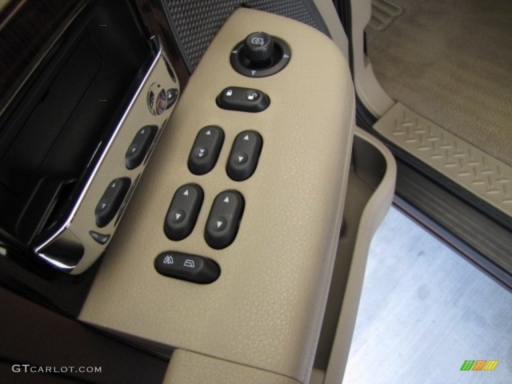 2005 F150 King Ranch SuperCrew 4x4 - Dark Toreador Red Metallic / Castano Brown Leather photo #25