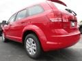 2013 Bright Red Dodge Journey American Value Package  photo #2