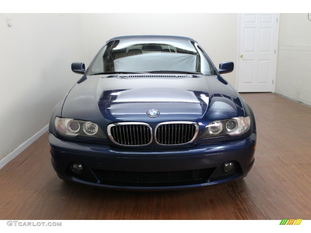 2005 3 Series 325i Convertible - Mystic Blue Metallic / Sand photo #13