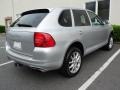 2004 Crystal Silver Metallic Porsche Cayenne Turbo  photo #8