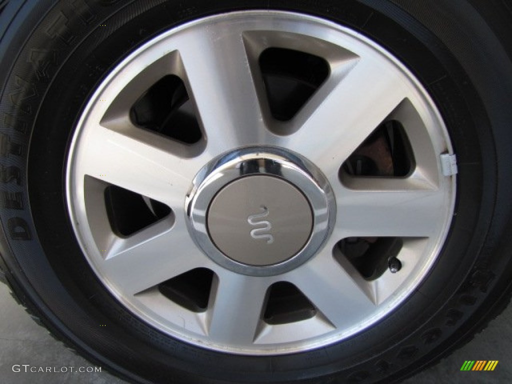 2005 F150 King Ranch SuperCrew 4x4 - Dark Toreador Red Metallic / Castano Brown Leather photo #36