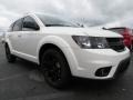 2013 White Dodge Journey SXT Blacktop  photo #4