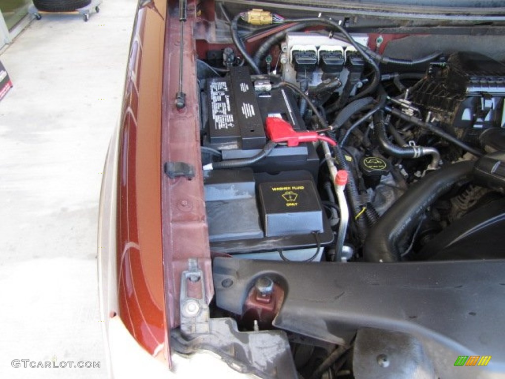 2005 F150 King Ranch SuperCrew 4x4 - Dark Toreador Red Metallic / Castano Brown Leather photo #47