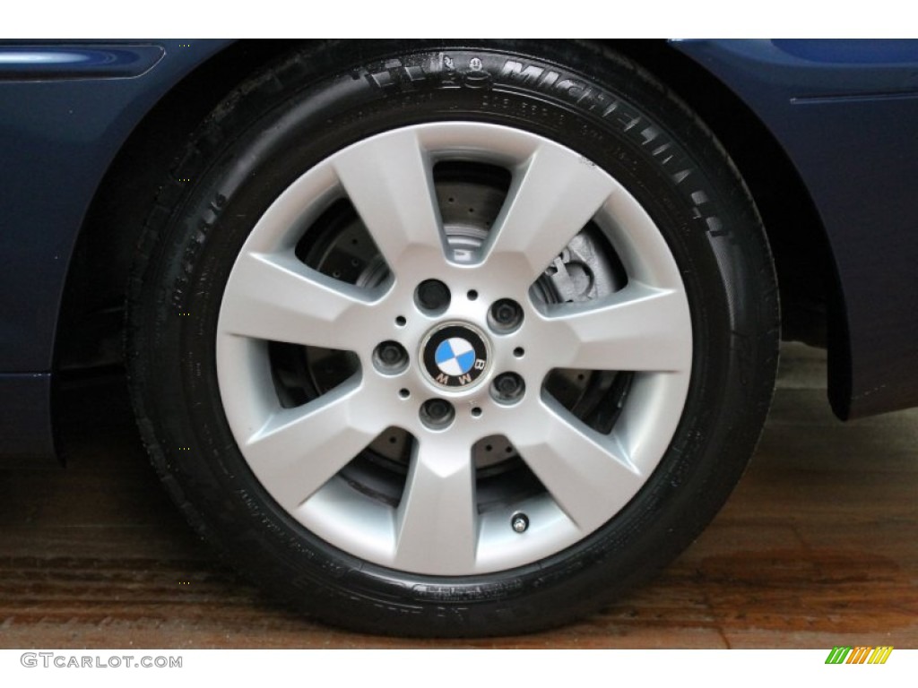 2005 3 Series 325i Convertible - Mystic Blue Metallic / Sand photo #39
