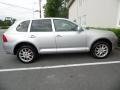 2004 Crystal Silver Metallic Porsche Cayenne Turbo  photo #32