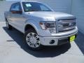 2013 Ingot Silver Metallic Ford F150 Platinum SuperCrew  photo #2