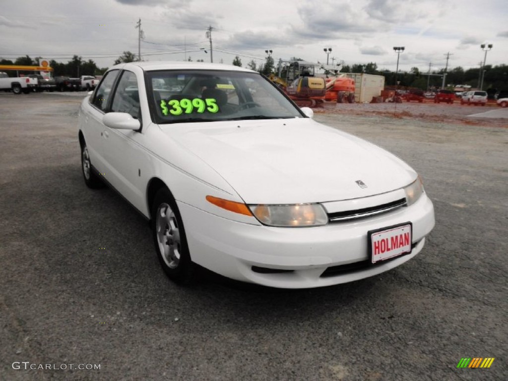 2002 L Series L200 Sedan - Cream White / Gray photo #2