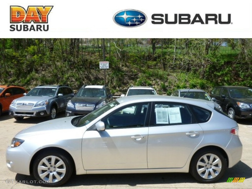 Spark Silver Metallic Subaru Impreza