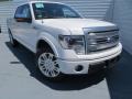 White Platinum Metallic Tri-Coat - F150 Platinum SuperCrew Photo No. 2