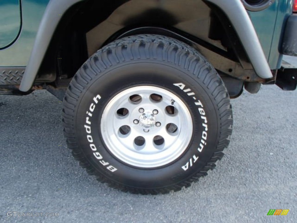 1998 Wrangler SE 4x4 - Emerald Green Pearl / Khaki photo #9