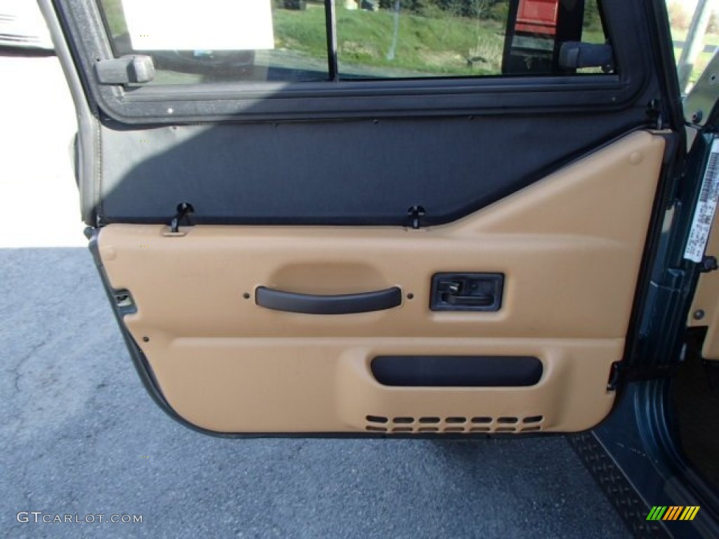 1998 Wrangler SE 4x4 - Emerald Green Pearl / Khaki photo #12