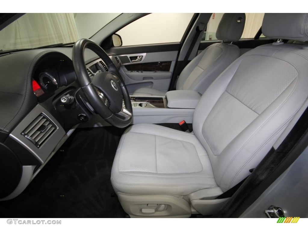 Dove Interior 2010 Jaguar XF Premium Sport Sedan Photo #80607314