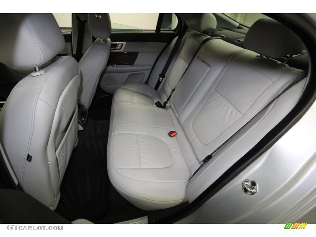 2010 Jaguar XF Premium Sport Sedan Rear Seat Photo #80607565