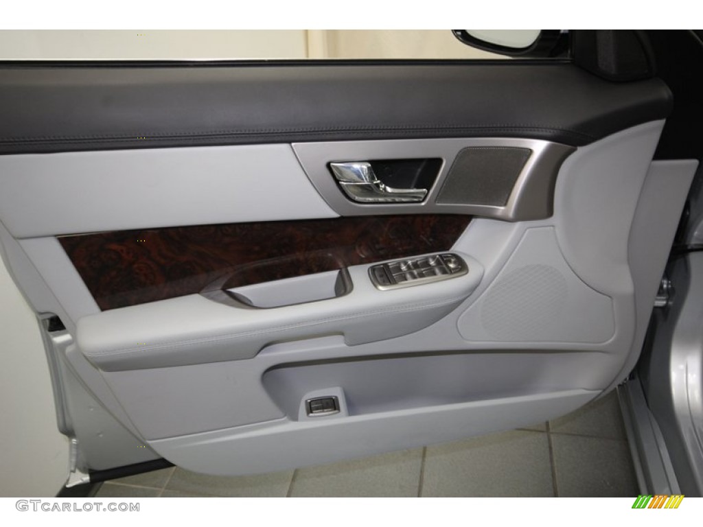 2010 Jaguar XF Premium Sport Sedan Dove Door Panel Photo #80607583