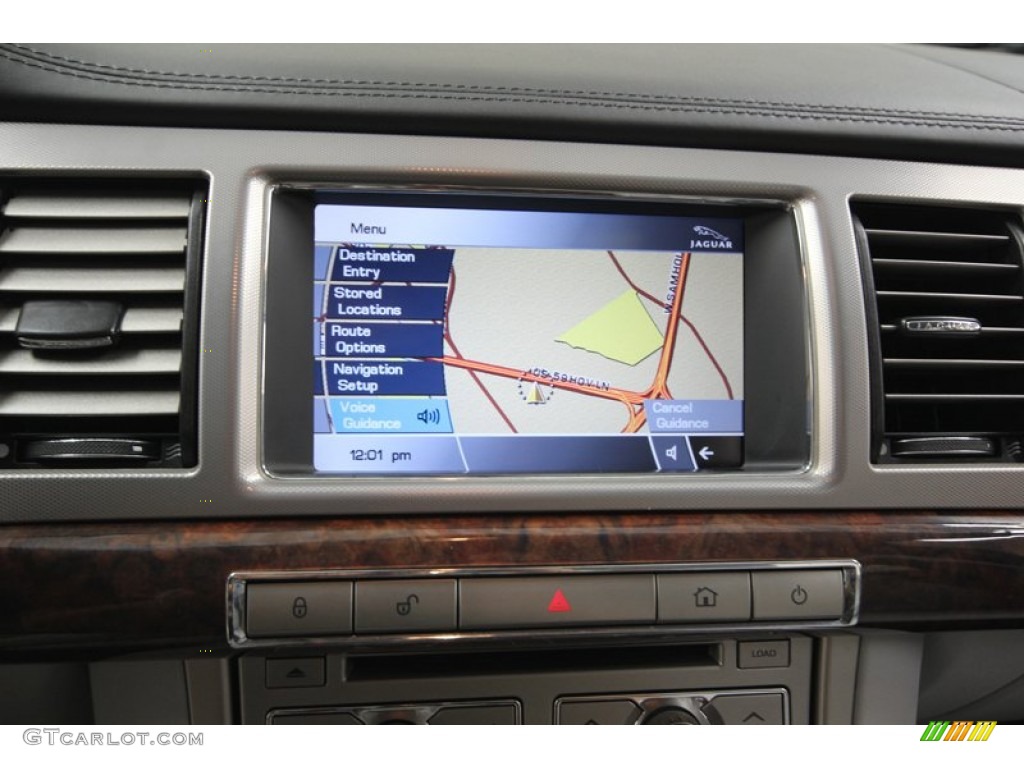 2010 Jaguar XF Premium Sport Sedan Navigation Photo #80607742