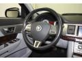 2010 Jaguar XF Dove Interior Steering Wheel Photo